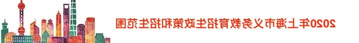 2020年上海市义务教育招生政策和招生范围